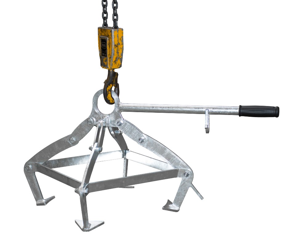 Fassgreifer Typ 4P-D feuerverzinkt